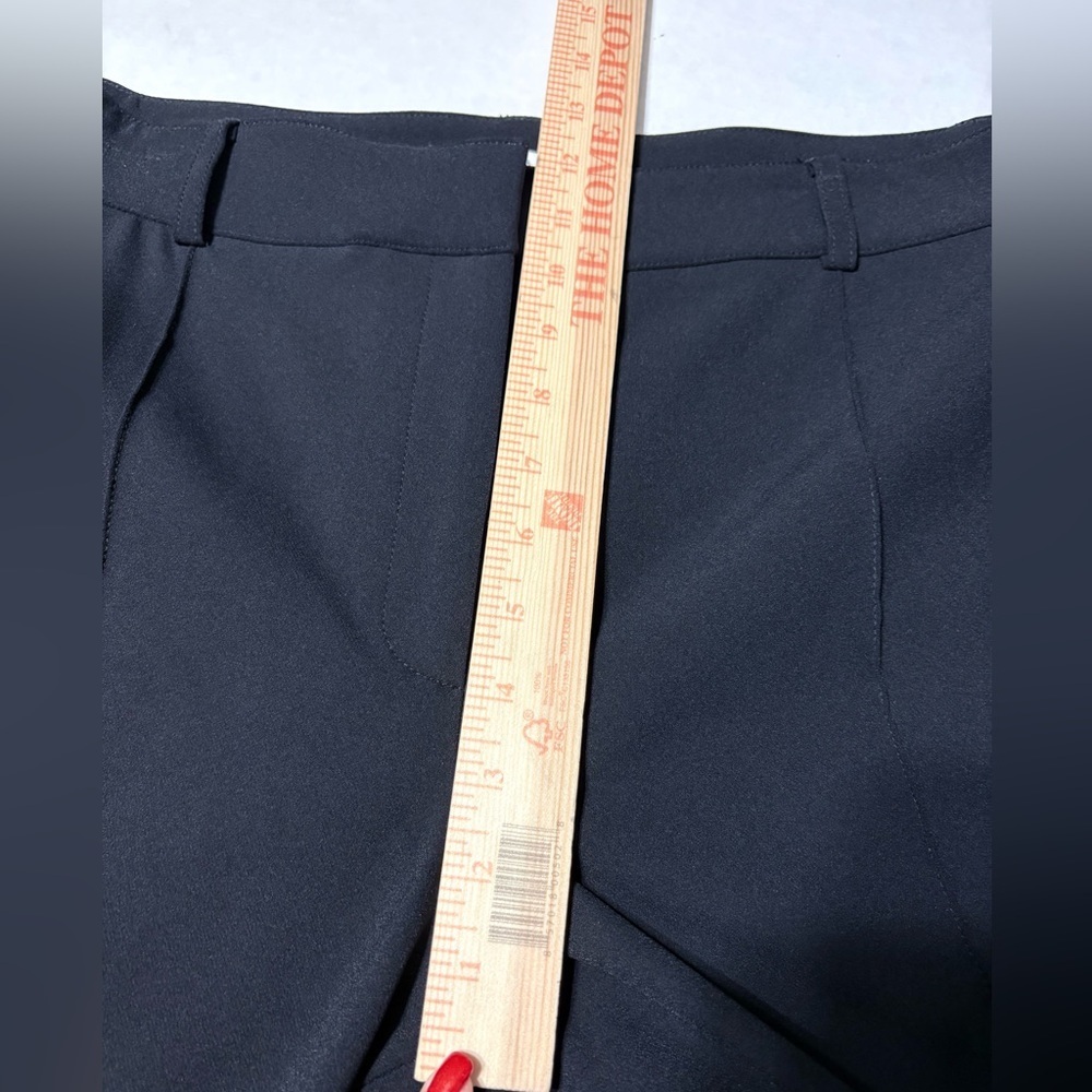 Veronica Beard Black Orion Flare Pant Sleek High Waisted Front Seams Elongating - Picture 11 of 16